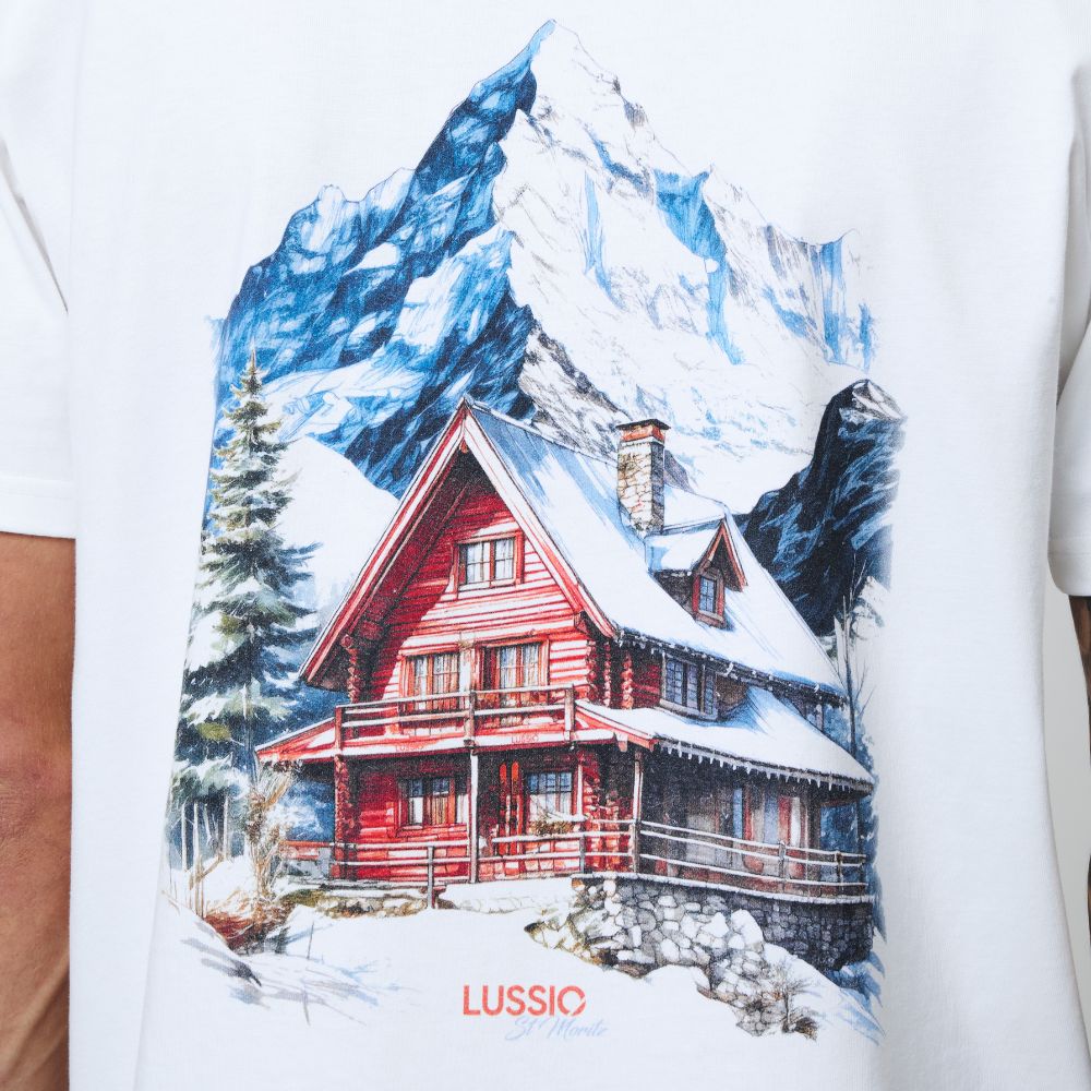 White St Moritz Tee