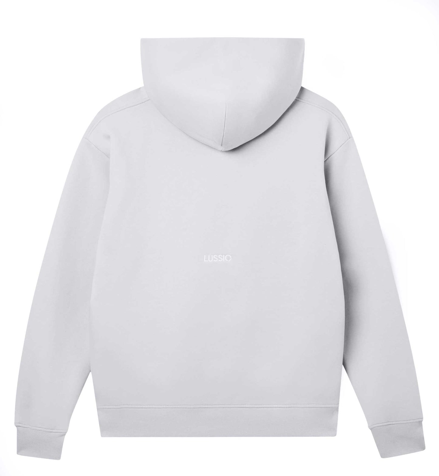 Ice Grey Casual Hoodie