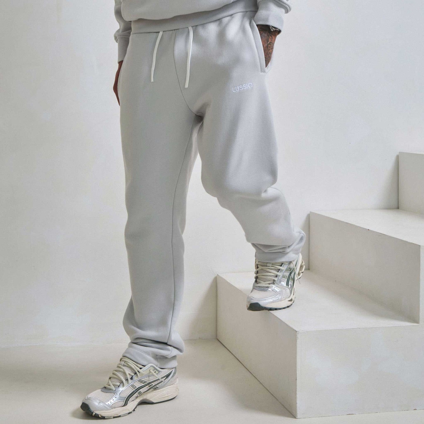 Ice Grey Casual Jogger