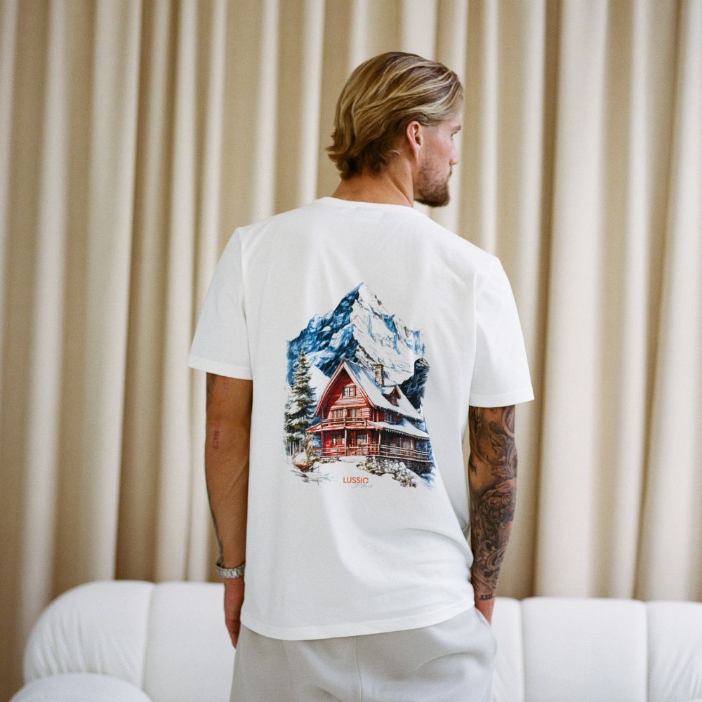 White St Moritz Tee
