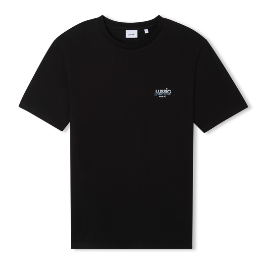 Black/Blue Padel Tee