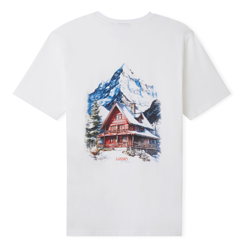 White St Moritz Tee
