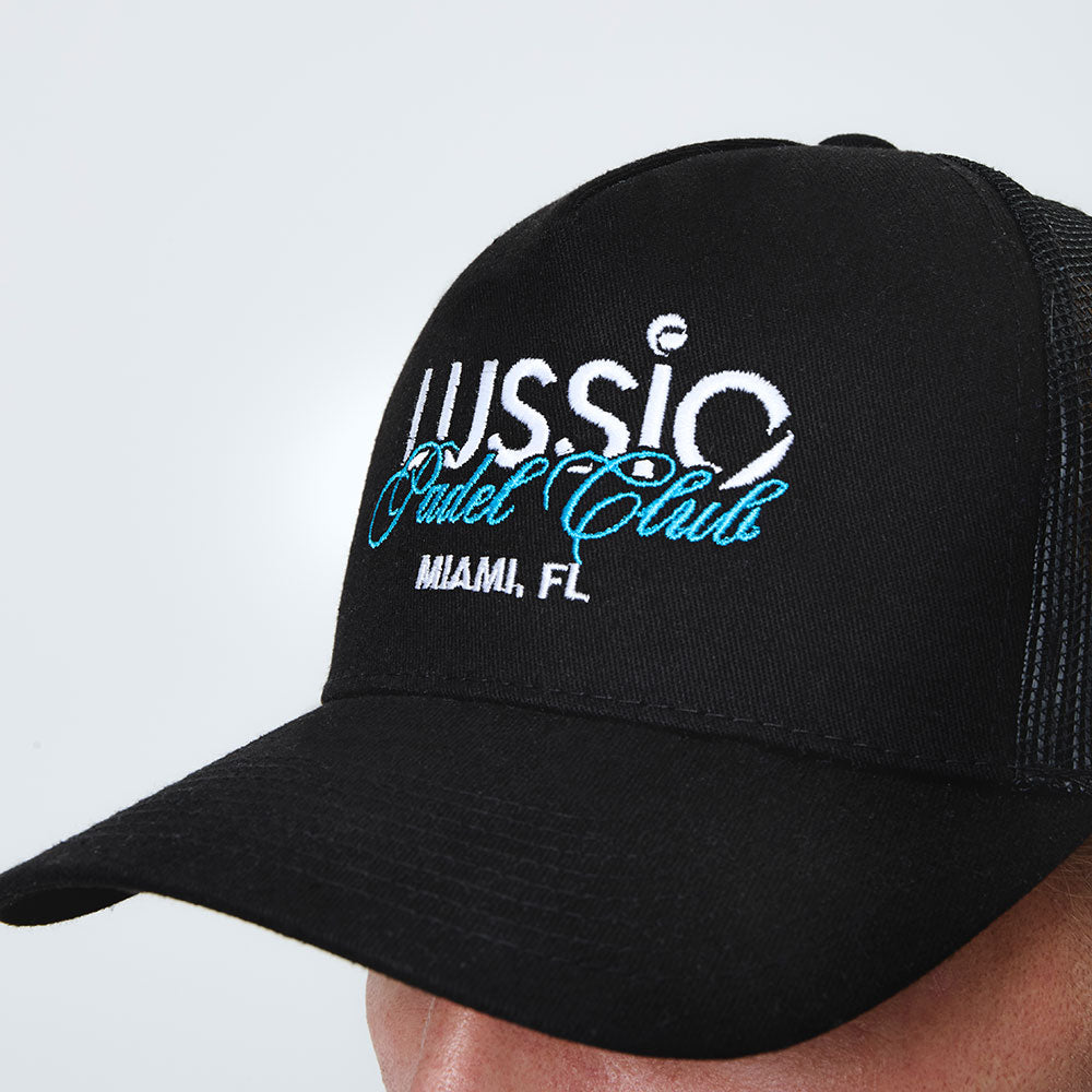 Black/Blue Padel Club Cap
