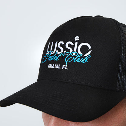 Black/Blue Padel Club Cap