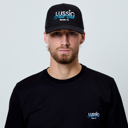 Black/Blue Padel Club Cap